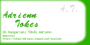 adrienn tokes business card